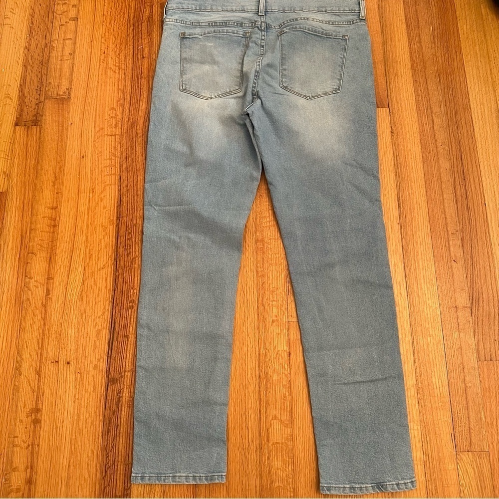 Mott Bow Jeans Womens 31x30 Boyfriend Stretch Denim Pants (v)